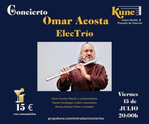 Concierto Omar Acosta Electrío @ Kune